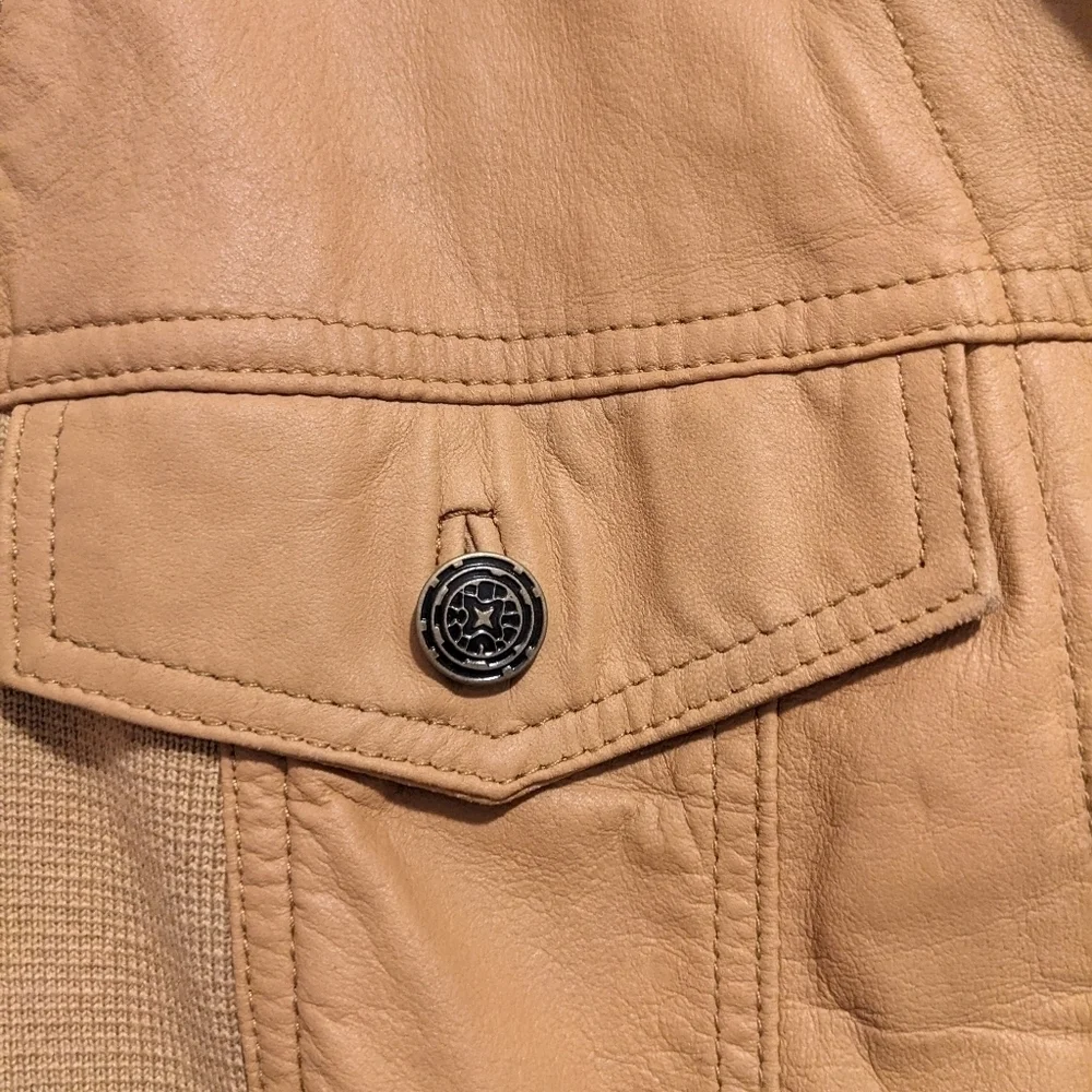 DENIM and Company leather jacket size xs - Picture 2 of 12